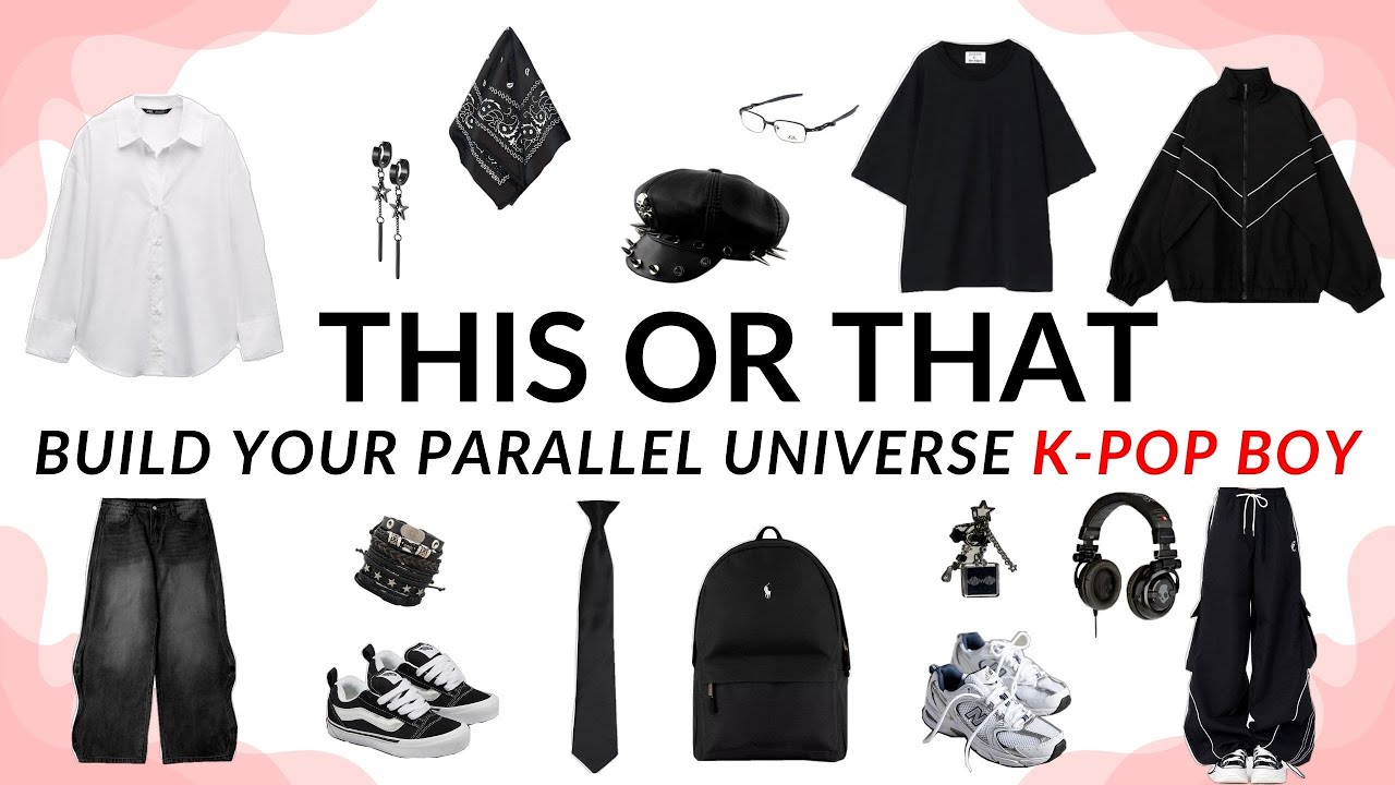 BUILD YOUR PARALLEL UNIVERSE K-POP BOY | THIS or THAT 🌓🔥