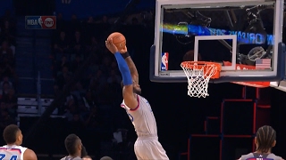 LeBron James Alley-Oop Dunk | East vs West | February 19, 2017 | 2017 NBA All-Star Game