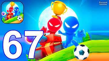 Stickman Party - Gameplay Part 67 Random MINIGAMES 1 2 3 4 Plyer Free Android Gameplay