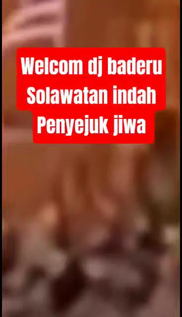 dj baderuSolawatan indah Penyejuk jiwa  @Paska_bollywood #audio #sound #dj