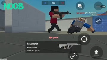 Noob vs pro vs hacker block strike