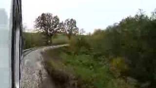 Descent from Papuk in HZ 7122 029 on abandoned line