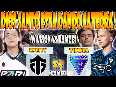 TUNDRA VS ENTITY BO3[GAME 2] TOPSON, PURE, RAMZES VS WATSON, NO[O]NE-FISSURE UNIVERSE EPISODE 2-DOTA