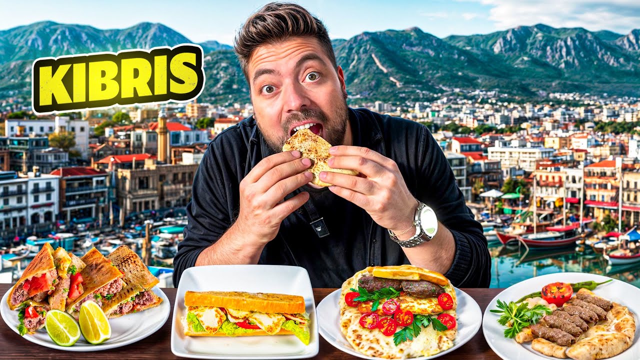 KIBRIS’IN SOKAK VE YÖRESEL LEZZETLERİNİ DENEDİM!