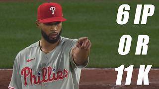 Cristopher Sanchez Strikes Out 11 over 6 Shutout Innings vs Orioles!