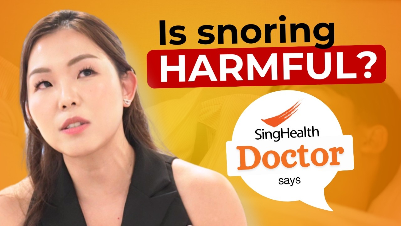 When Is Snoring Harmful? | It Could Be Obstructive Sleep Apnoea - Singapore General Hospital