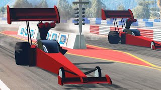 Drag Racing Crashes #20 | BeamNG Drive