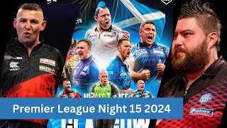 🎯LIVE: Michael Smith vs Nathan Aspinall Premier League Night 15 2024 Darts today score