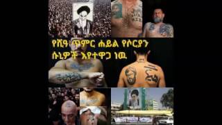 የሺዓ ጥምር ሐይል የሶርያን ሱኒዎች እየተዋጋ ነዉ ተባለ (ሳዲቅ አህመድ)