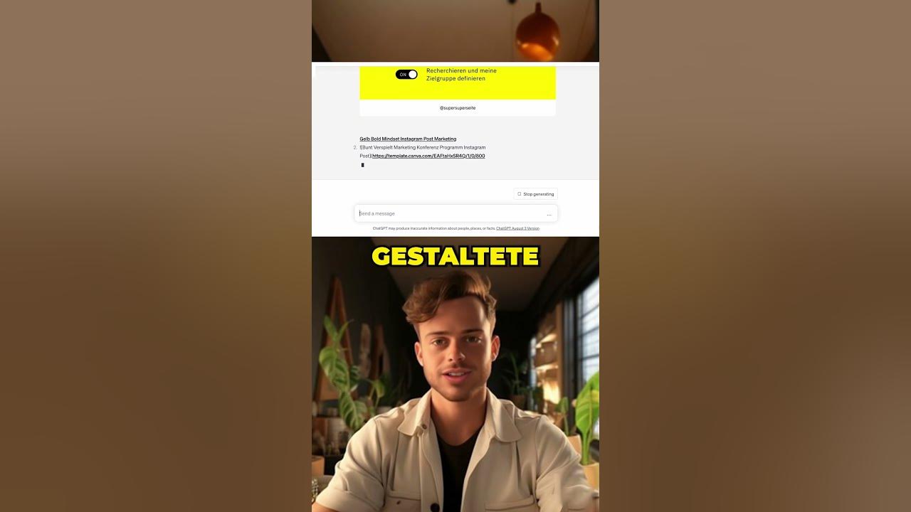 Wie ich mit dem neuen chatgpt canva plug in logos posts in sekunden