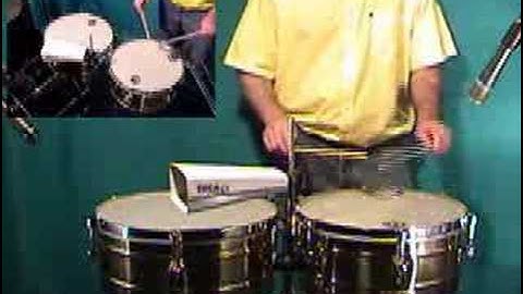 timbales afrocuban basic lesson at www.drumrhythmlesson.com