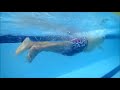 Ti swimming kick stroke and breathing quick