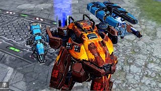 Crazy Destruction With Lightning Golem | Ancient Machine - Champion League | War Robots screenshot 1