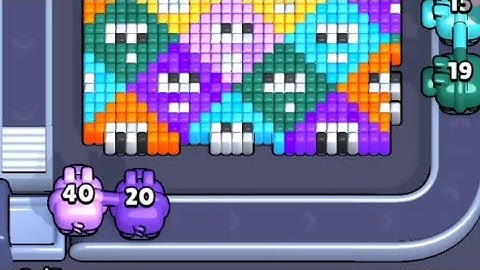 Pixel Flow Level 20-21 Walkthrough Gameplay Android,iOS 