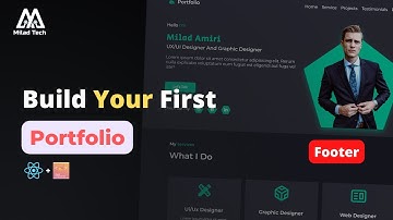 Last-part build responsive footer with form using React js and styled-components 2023