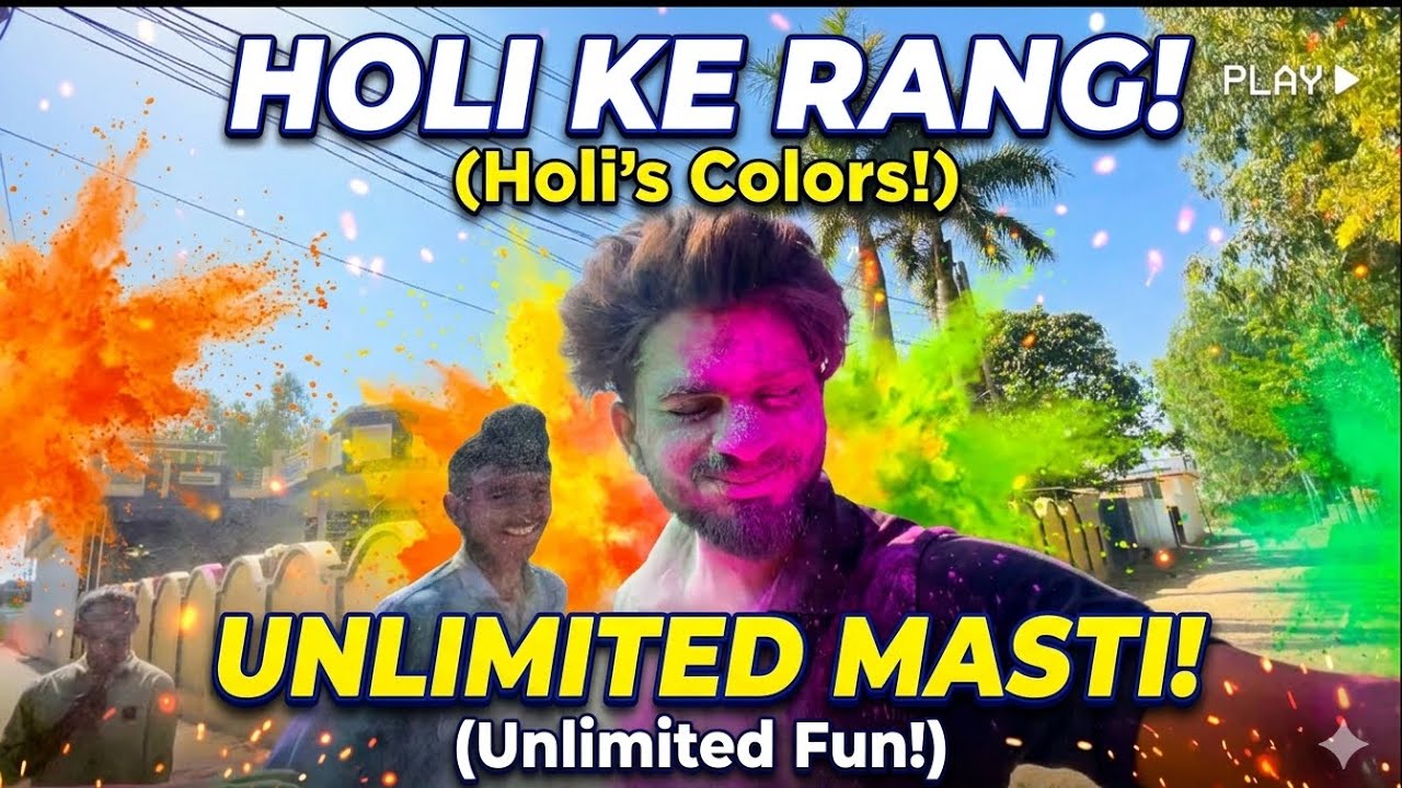 Holi Celebration 2026 | Holi Ke Rang Unlimited Mast 
