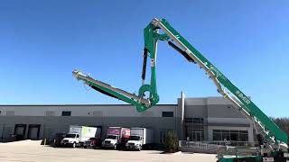 IMER GERRIS 800  VID 5  OPERATIONS  lowering of legs  unfolding of boom  boom movement