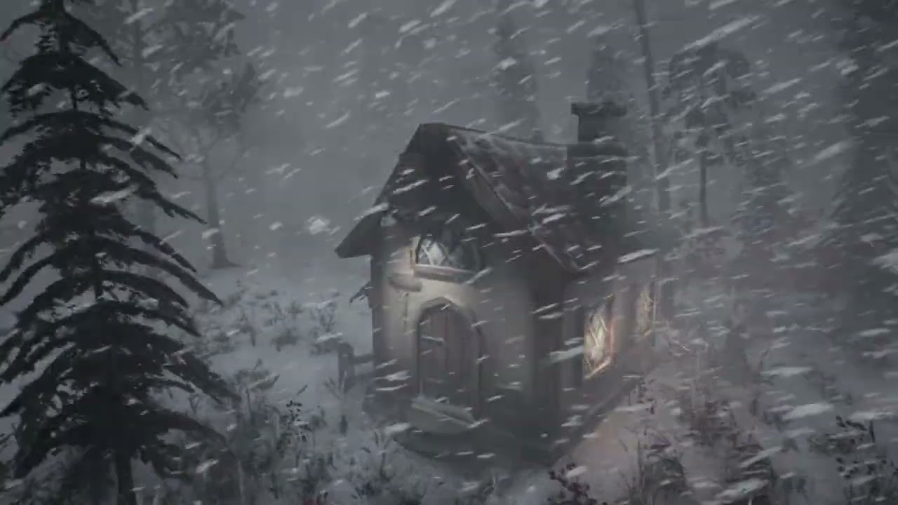 APOCALYPTIC WHITEOUT: EXTREME SNOWSTORM SOUNDS and BRUTAL WINTER STORM for Sleep