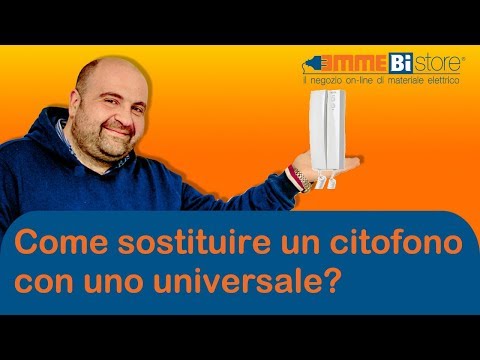 Video: Come Ricodificare Un Citofono