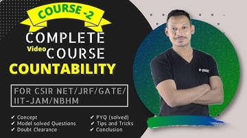 COURSE-2 INTRODUCTION | COUNTABILITY OF SETS | CSIR NET/IIT JAM/GATE MATHEMATICS | e-point