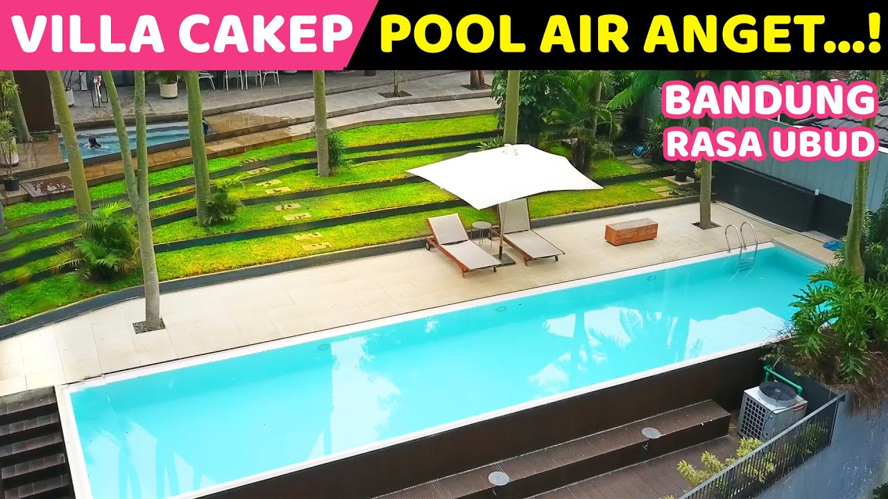 NEMU VILLA CAKEP LAGI...! Eudaimonia Studios & Villa Bandung Review | Villa mewah di Dago