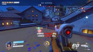 [OverWatch] DeadHeat - Widow - Widow bite!Quad kill