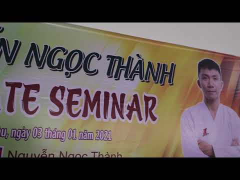 Video SEMINAR KUMITE KARATE - Nguyễn Ngọc Thành. in the city... - youtube