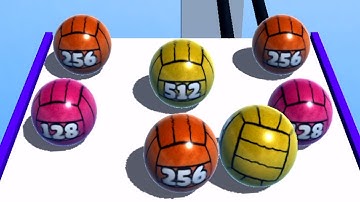 Ball Merge 2048 🟡🟢🔵 BIG UPDATE All Levels Gameplay Walkthrough Android, iOS MAX LEVELS!!!