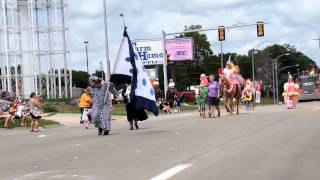 2014 Keokuk Labor-Day Parade - Per And Celia Malm