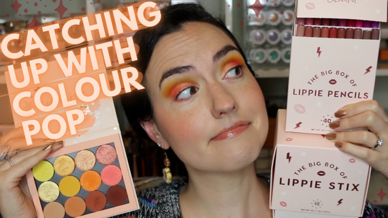 Catching Up With ColourPop! | New Single Shadows, Big Box of Lippie Stix +  Upgraded Lippies! - YouTube
