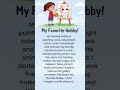 My Favorite Hobby Is Painting 🎨 | Simple English Paragraph #EnglishShorts #LearnEnglish #painting