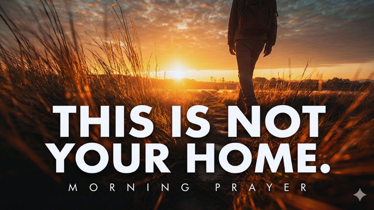 The Most Soothing Lie We All Believe (Why Your Soul is Secretly Exhausted)#morningprayer