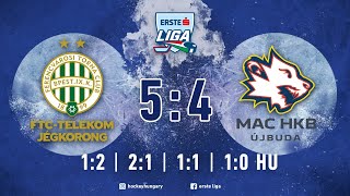Összefoglaló EL 6 - FTC-TELEKOM - MAC HKB ÚJBUDA 5:4 20200927