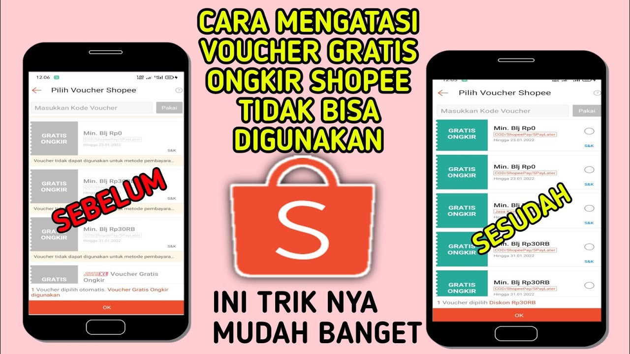 cara mengatasi voucher gratis ongkir shopee tidak bisa digunakan