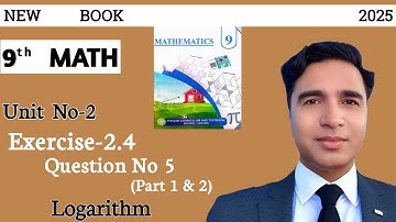 Exercise 2.4 Q class 9  chapter 2 new advanced Maths book 2025| National curriculum
