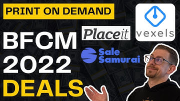 Black Friday 2022 Print on Demand Deals - BFCM for Print on Demand!