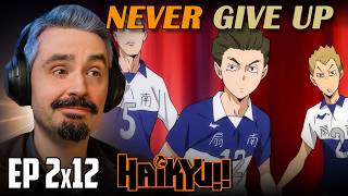 Volleyball Noob Reacts to HAIKYUU!! 2x12 - First Time Watching screenshot 3