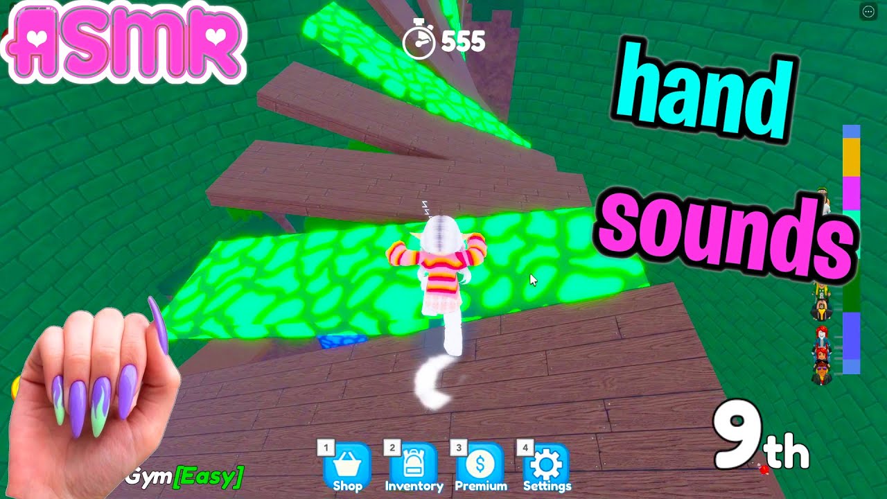 ASMR Roblox 🍀 Super Skyward Towers Relaxing Mouth + Hand Sounds, Finger Flutters 100% Tingles 🎧