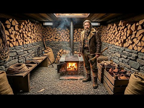 Neighbors Mocked His Underground Stove — Until It Heated His Cabin in a −39°F Blizzard