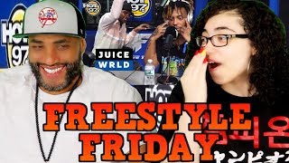 MY DAD REACTS TO Juice WRLD REACTION | Funk Flex | #Freestyle133