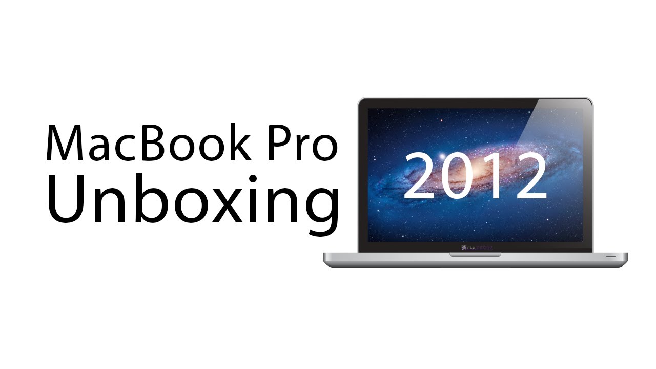 2012 MacBook Pro 15-Inch Unboxing / Setup - WWDC 2012 MacBook Pro