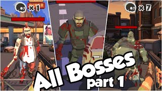 Zombie War All Bosses Gameplay||Part-1(Android/iOS) screenshot 4