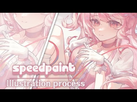 Illustration process 01: Madoka Kaname // inspired by Matchach on Twitter (⁠*⁠ﾉ⁠・⁠ω⁠・⁠)⁠ﾉ⁠♫