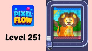 Pixel Flow Level 251 Gameplay