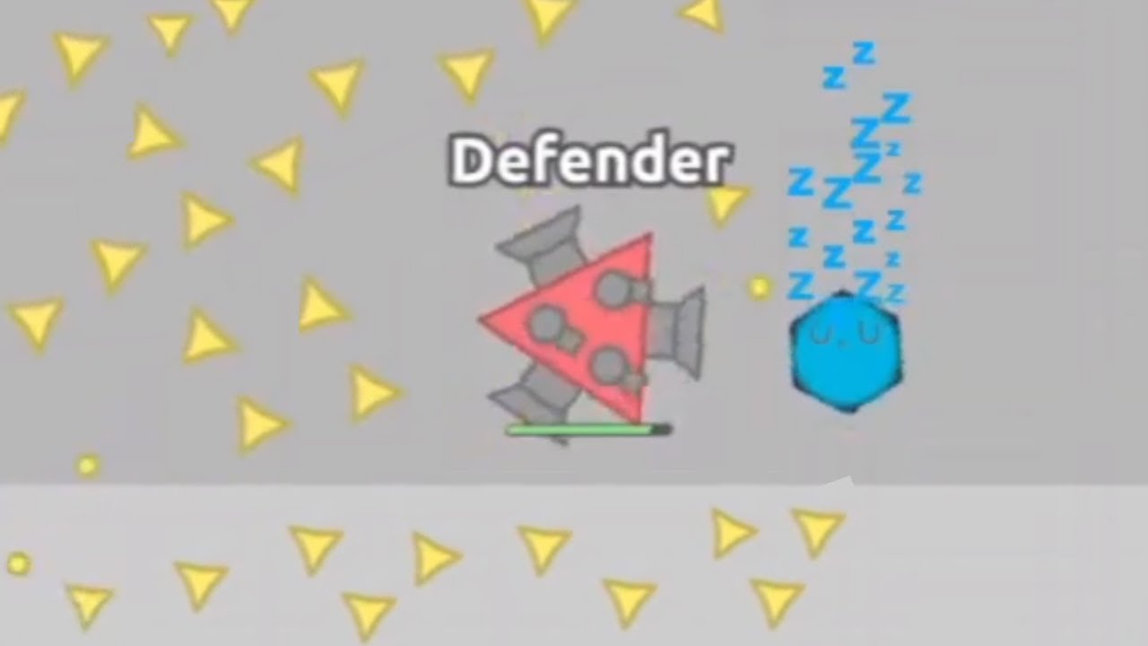 Diep.io WHY THE DEFENDER IS THE BEST BOSS