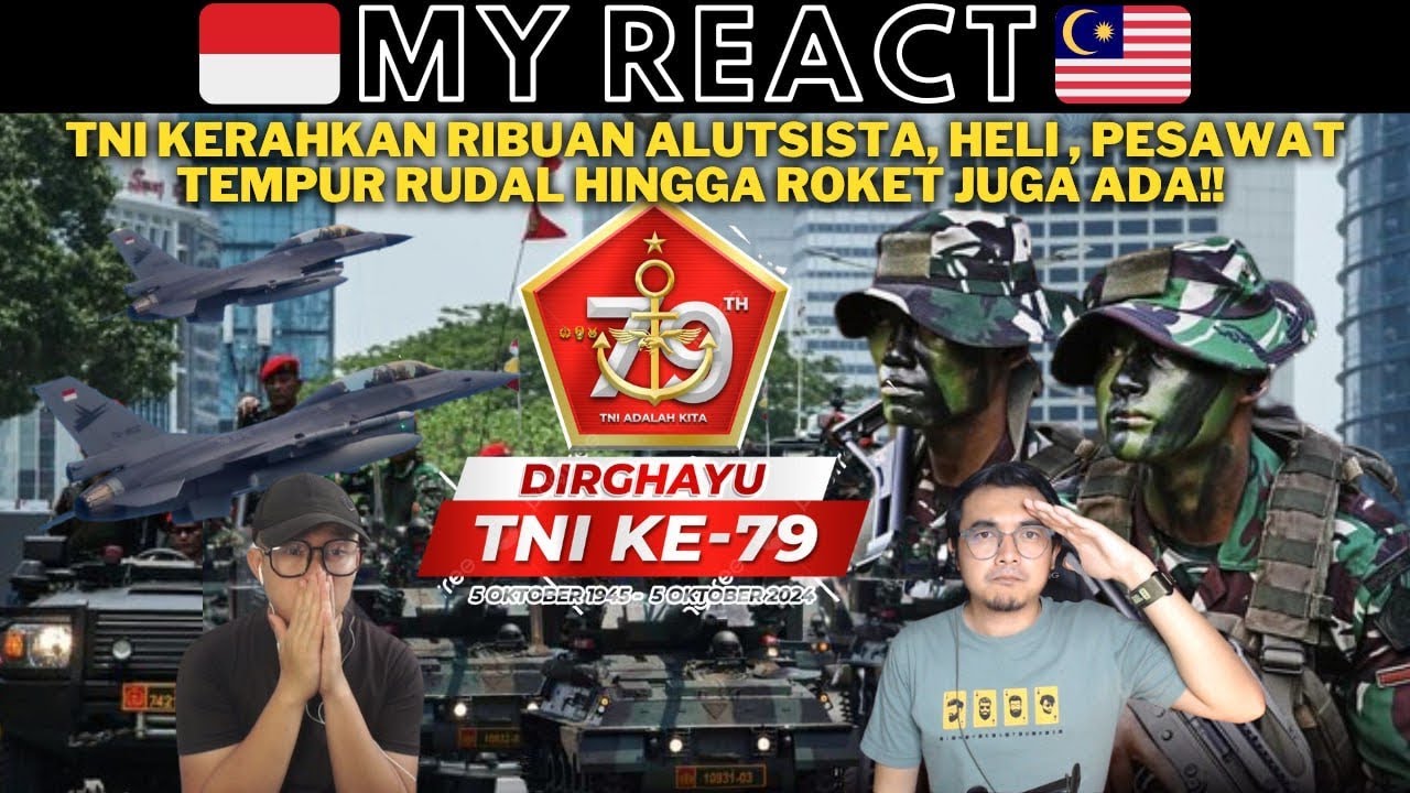 LUAR BIASA!! TNI KERAHKAN RIBUAN ALUTSISTA, HELI, PESAWAT TEMPUR DIHARI TNI KE 79