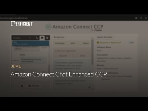 Amazon Connect Chat Enhanced CCP [Demo]