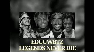 Tupac Ft Xxxtentacion Lil Peep U0026 Juice Wrld  Legends Never Die mashup Prodeduuwbtz