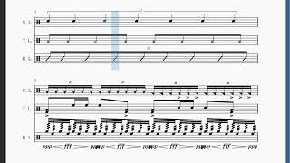 Easy Warmup For Beginner Drumlines (easy)