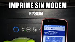 Wifi direct: wifi directo Epson L4150 : imprimir sin tener un módem.